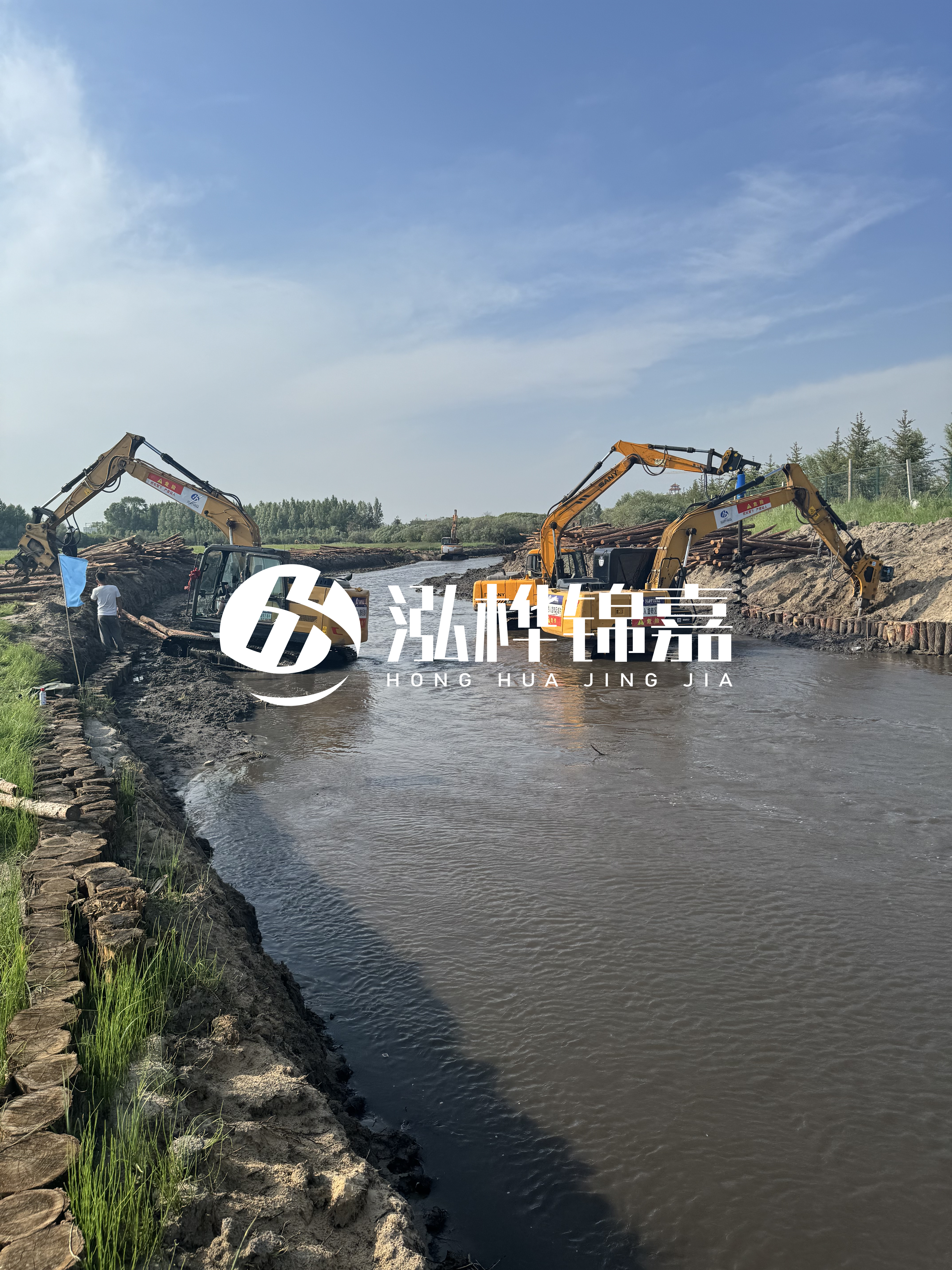 云南打松木樁專業施工隊-打圓木樁怎么計算樁長？