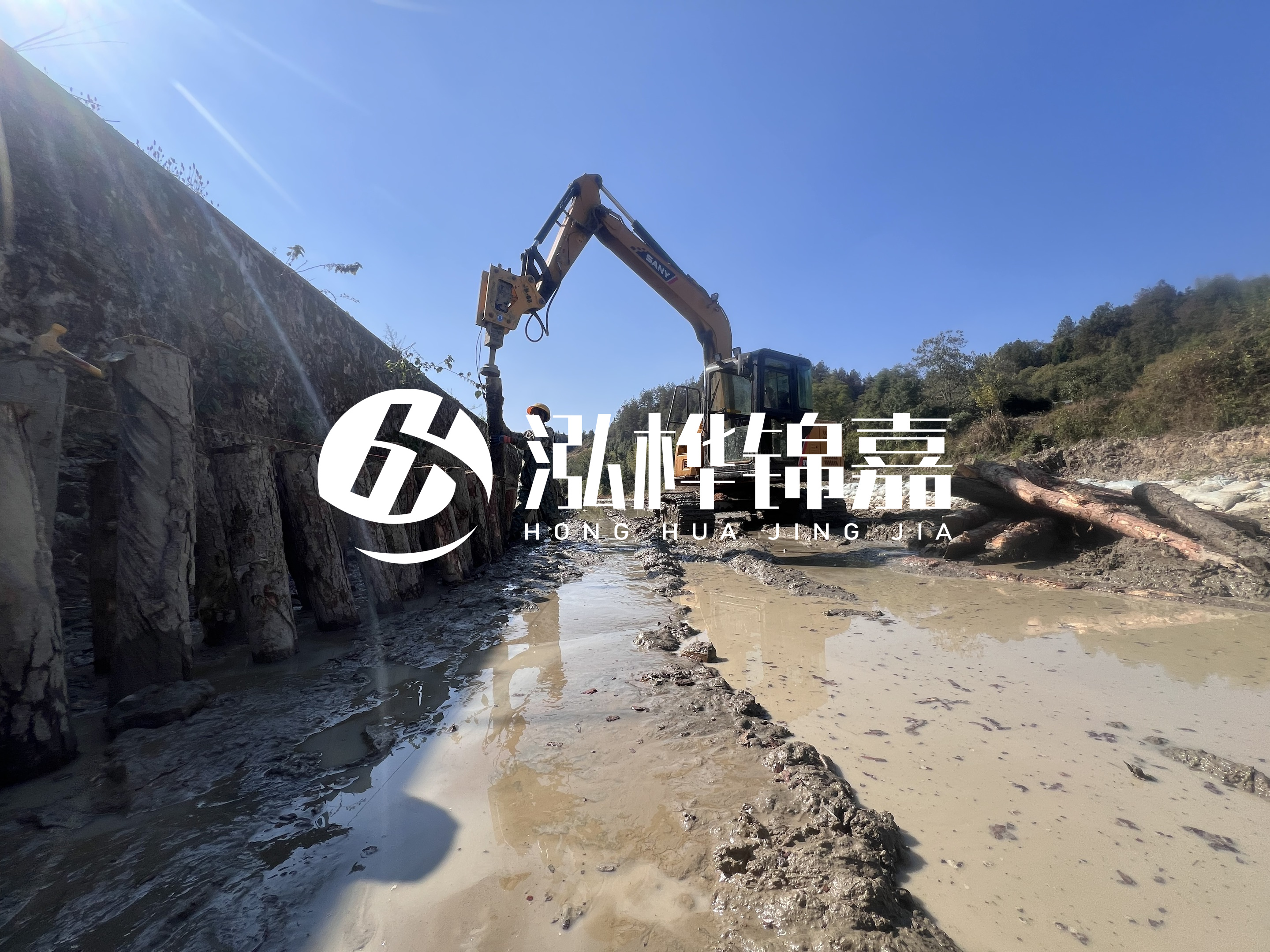 貴港挖機打木樁專業施工-松木樁進場驗收標準？