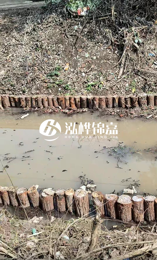 泉州挖機打木樁專業施工-河道護坡打木樁后怎么加固？