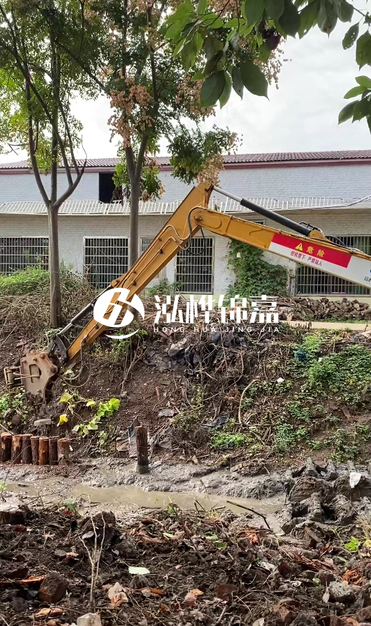 駐馬店挖機打木樁專業施工- 河道打木樁后木樁腐朽怎么防治？