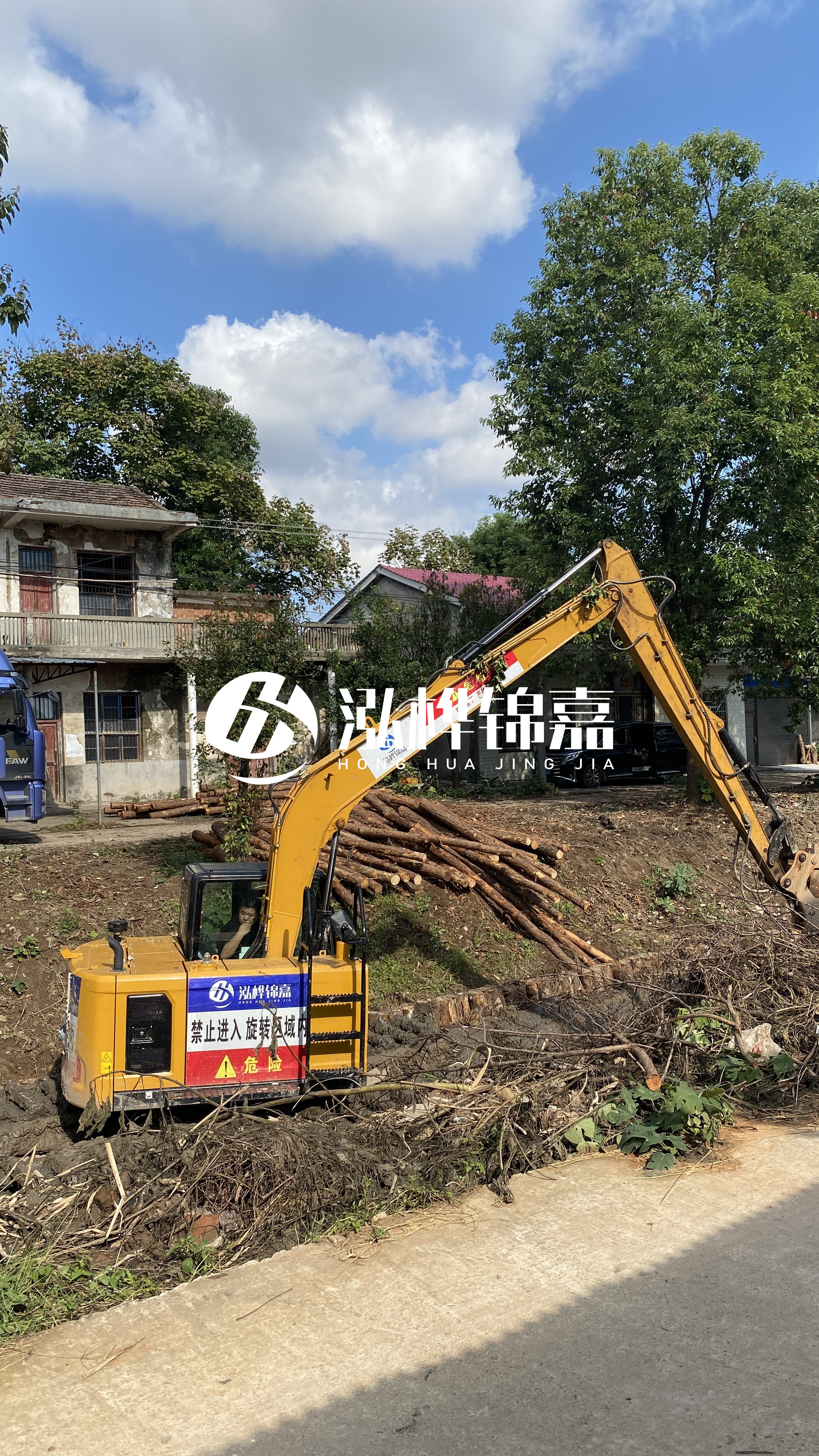 定西挖機打木樁專業施工-河道松木打樁遇到障礙物應如何處理？