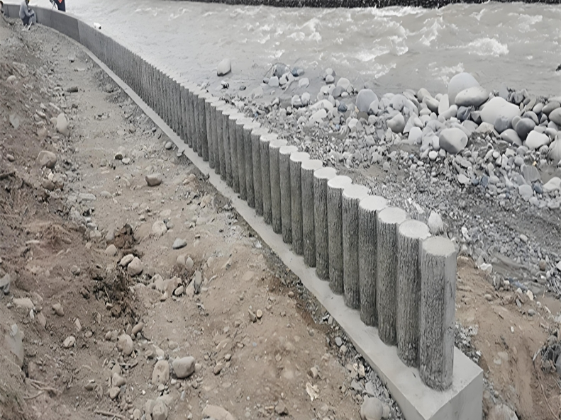 水泥仿木樁施工隊泓樺錦嘉 - 水泥圓樁適合用于哪些工程？